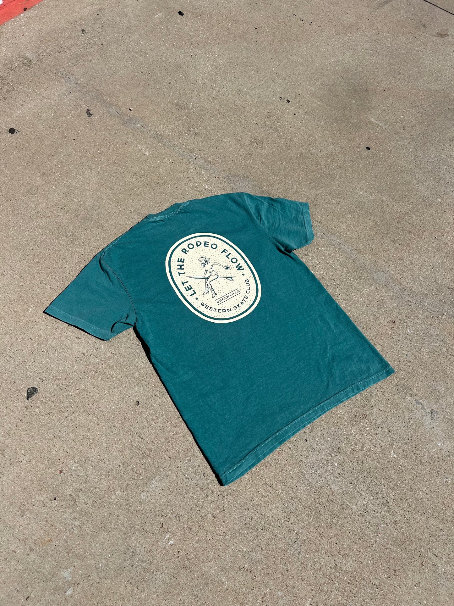 Let The Rodeo Flow Tee