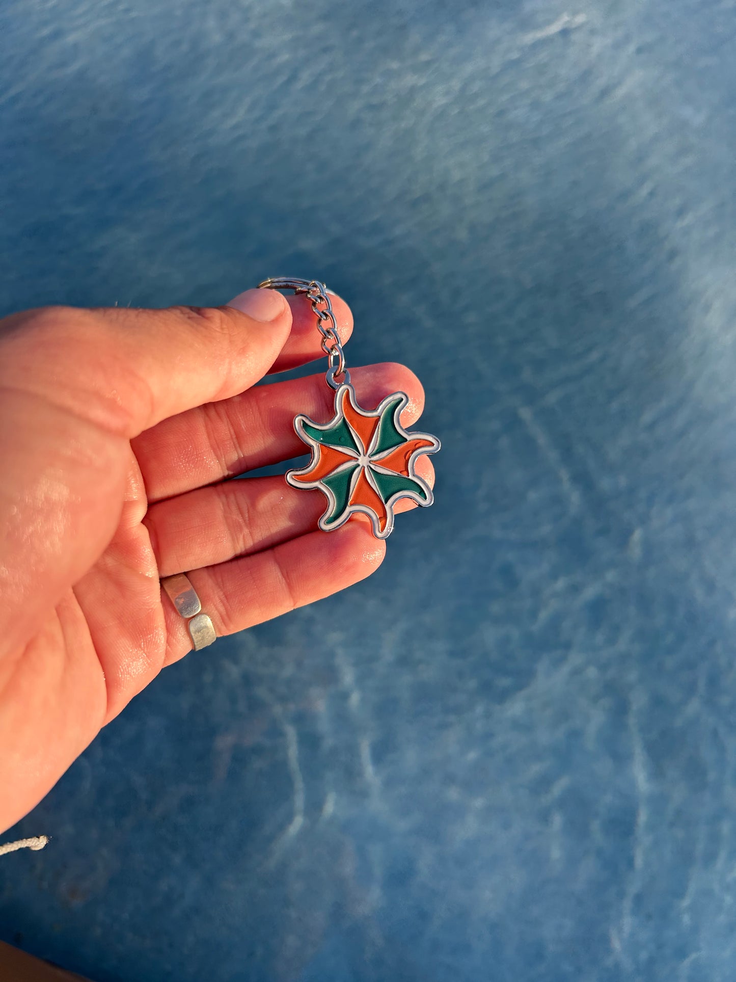 Fin Portal Keychain
